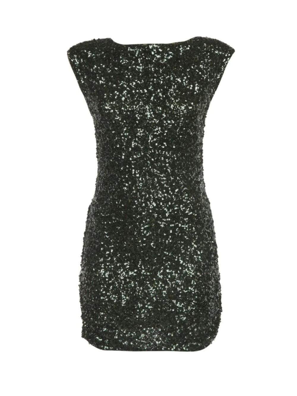 Alice + Olivia NWOT Emerald Green Sequin Bodycon Mini Dress - Size S